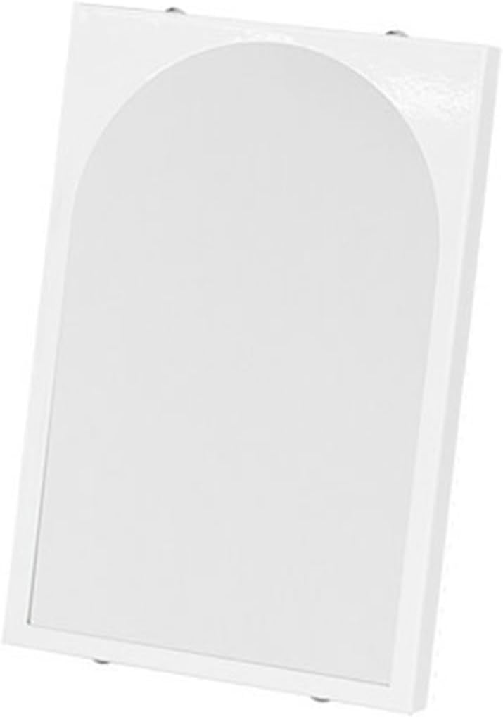 Vanity Makeup Mirror Minimalist White Wall Mounted
