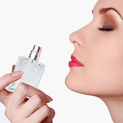 YU FENG 12pcs Refillable Glass Spray Bottles with Funnels and Dispenser