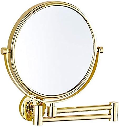 LCARY 8 Inch Adjustable Makeup Mirror Wall Mount