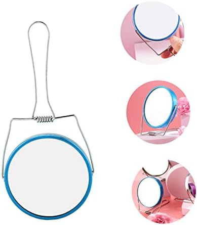 Elegant Round Double Sided Makeup Mirror Portable Easy to Clean