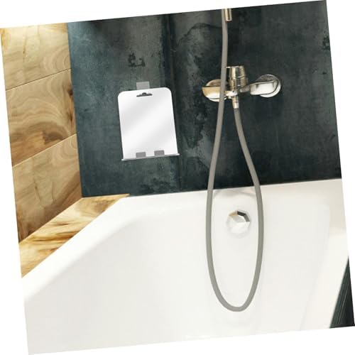 Shower Mirror with Anti-Fog Wall Mount and Hooks