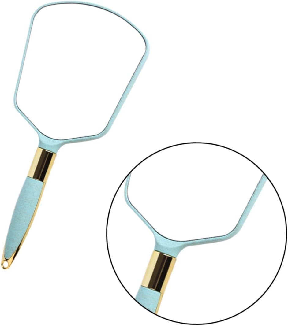 DECOMELODY 1PC Portable Handheld Makeup Mirror