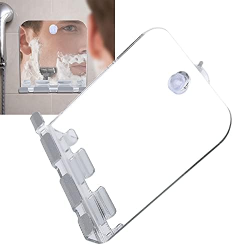Shatterproof Fogless Shower Mirror with Hook