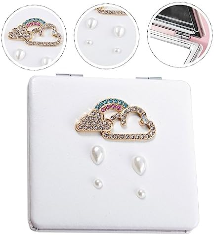 NOLITOY Double-Sided Travel Makeup Mirror Compact Portable 1