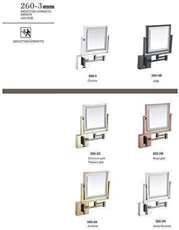 DEIHGE 8 Inch LED Vanity Mirror Double Sided