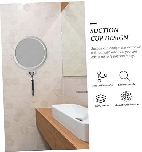BIUDECO Wall-Mounted Vanity Mirror with Adjustable Angle