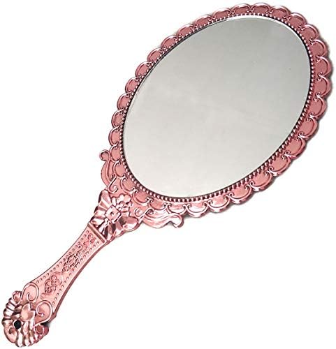 Daycount Vanity Hand Makeup Mirror Rose Gold 1