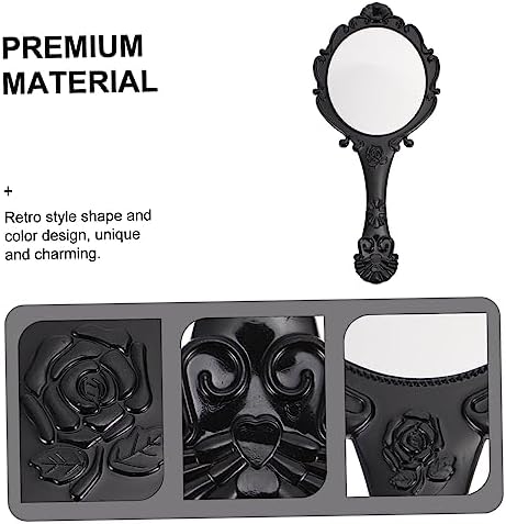 VICASKY 2pcs Retro Portable Makeup Mirror 1