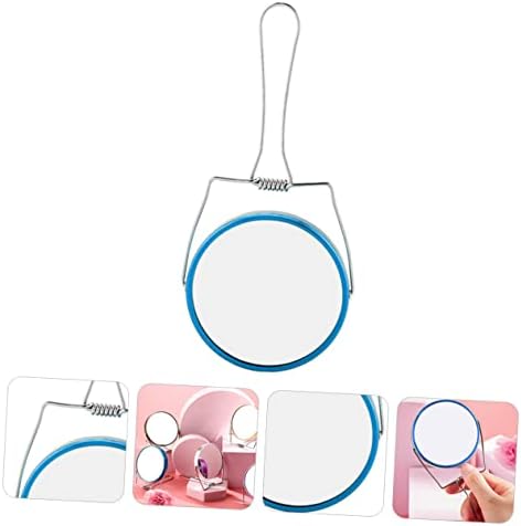 Gatuida Foldable Stainless Steel Double-Sided Makeup Mirror