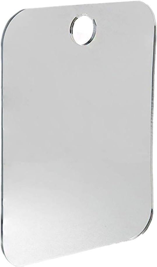 Fogless Shower Mirror for Shaving and Travel