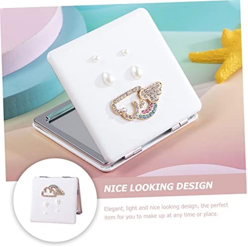 NOLITOY Double-Sided Travel Makeup Mirror Compact Portable 1