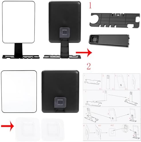 WedFeir Fogless Shower Mirror with Razor Holder