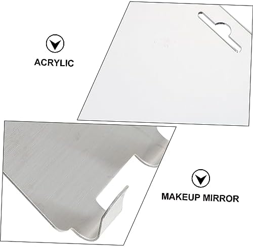 Baluue Portable Anti-Fog Mirror for Shower and Travel