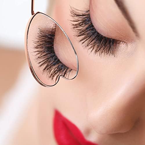 Beaupretty Half-Moon Eyelash Mirror for Home and Salon Use