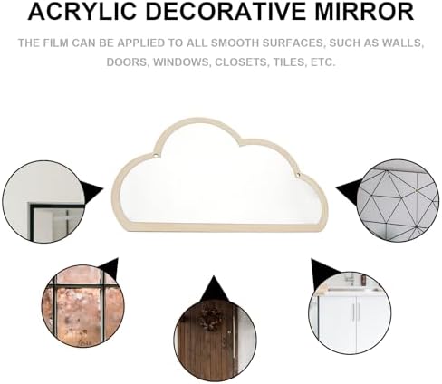FRCOLOR 1pc Cloud Shape One-Way Mirror