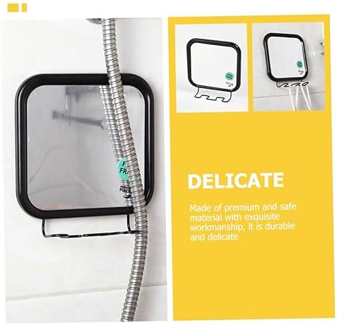 Wall Mounted Fogless Shower Mirror with Suction Cups