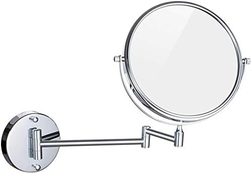 PRIMUZ Wall Mounted Makeup Mirror 360 Swivel