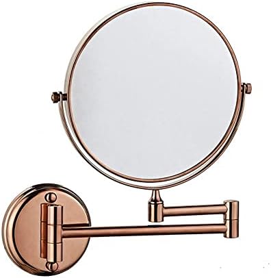 FUDGIO 8-Inch Swivel Makeup Mirror with 5X Magnification