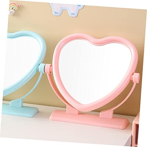 Didiseaon Heart Shaped Double-Sided Makeup Mirror 1