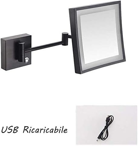 LCARY Wall Mounted Makeup Mirror with 3X Magnification 1