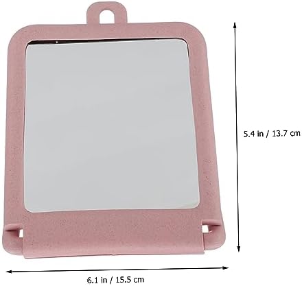 IWOWHERO Compact Desktop Makeup Mirror with Stand