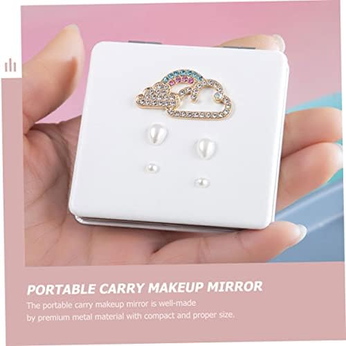 NOLITOY Double-Sided Folding Cosmetic Mirror for Travel