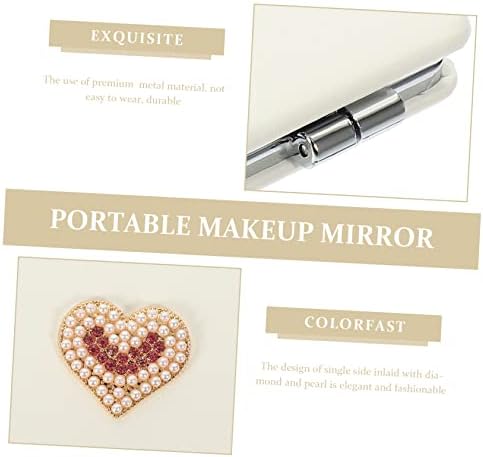 Packove Portable Clamshell Folding Makeup Mirror