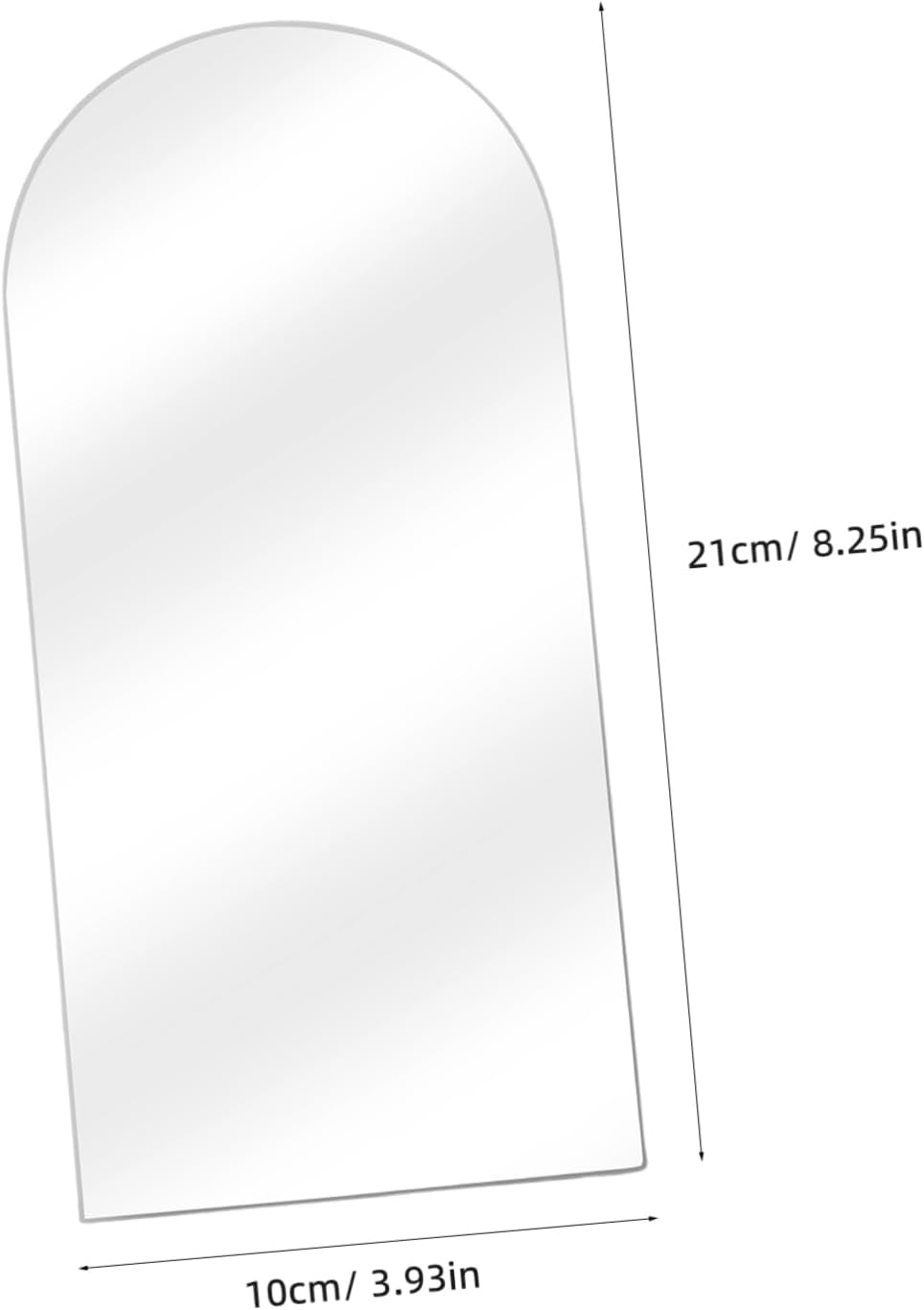 Vanity Makeup Mirror with Chic Design Lightweight Wall Mirror