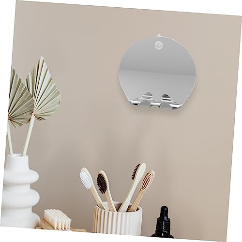 Ipetboom 1Set Shatterproof Fog Less Bathroom Mirror
