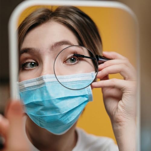 KALLORY 5X Magnifying Mirror With Suction Cups