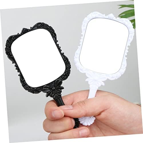 VICASKY 2Pcs Portable Vanity Mirror with Long Handle 1