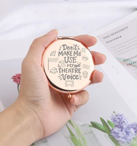 WSNANG Drama Voice Mirror Compact Gift For Makeup