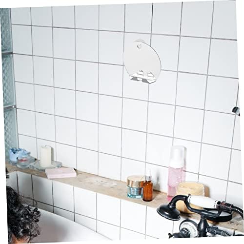 Ipetboom 1Set Shatterproof Fog Less Bathroom Mirror