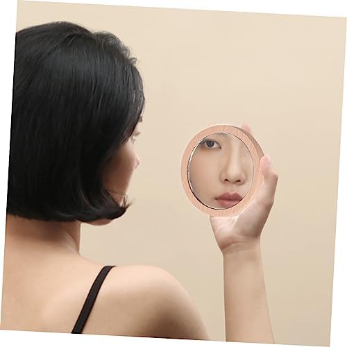 FRCOLOR Retro Style Carved Angel Cosmetic Mirror