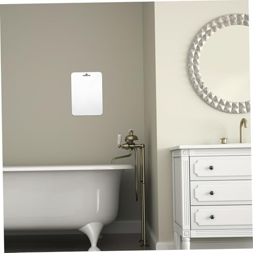 BESTYASH Large Fogless Shower Mirror 30x20cm Shatterproof Acrylic for Travel