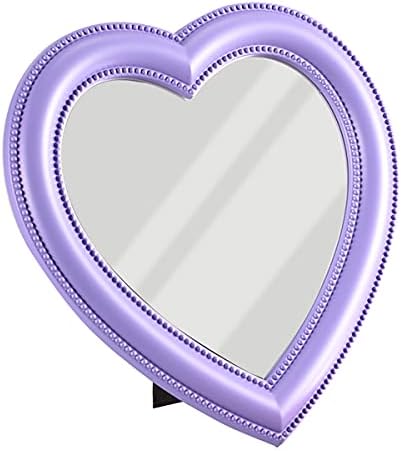 BinaryABC Heart Cosmetic Mirror Purple 1