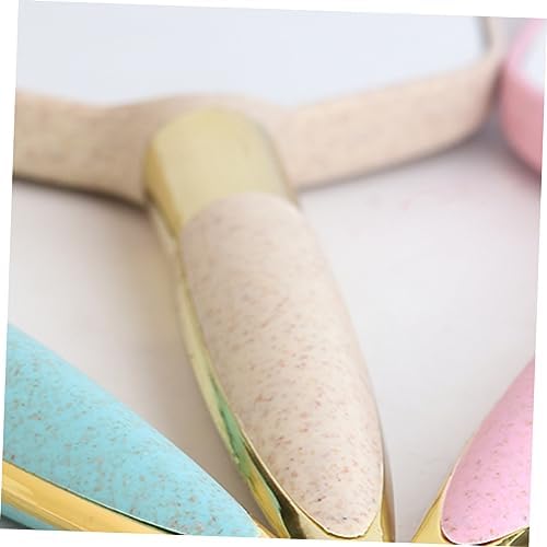 Handheld Cosmetics Mirror with Wall Hanging Hole