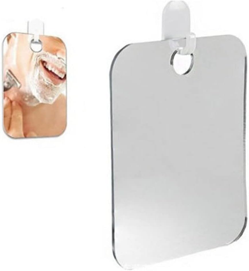2PCS Shower Mirror Fog Free for Shaving and Makeup