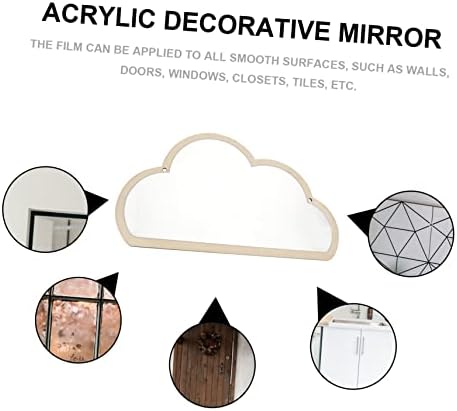 ORFOFE Waterproof Acrylic Bathroom Mirror
