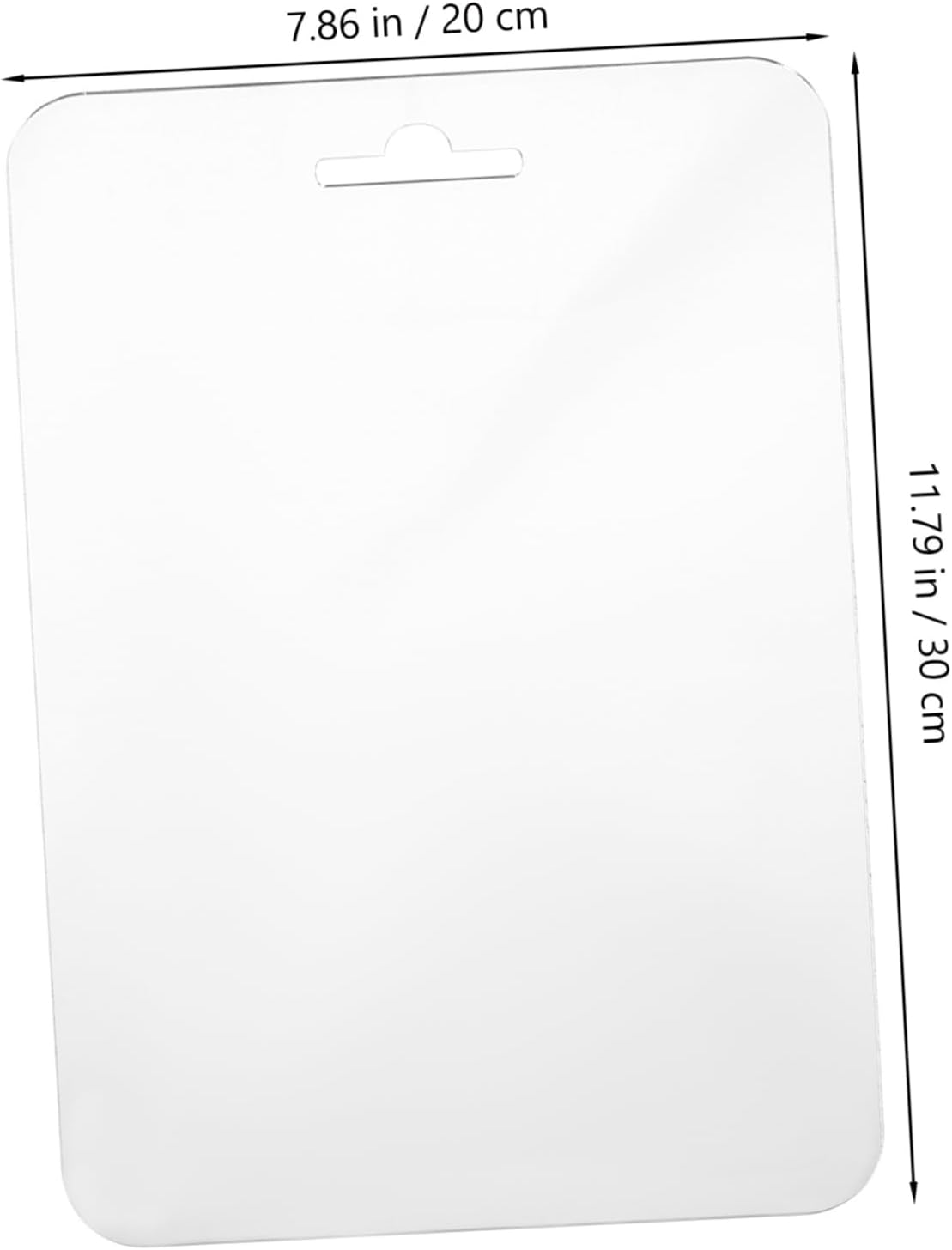 Healeved 30x20cm Acrylic Mirror Fogless Shatterproof