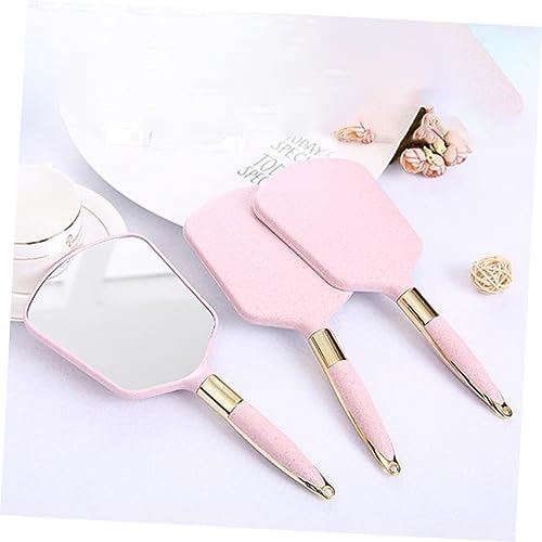Happyyami Portable Handheld Mirror for Travel and Home Salon Use