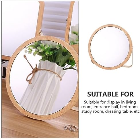 VOSAREA Desktop Vanity Mirror with Stand 1
