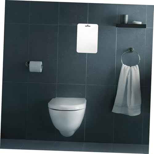 Unbreakable Makeup Mirror 30x20cm Acrylic Wall Hanging for Bathroom Camping Travel