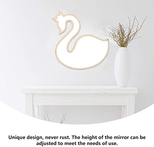Beaupretty 1pc Elegant Wall-Mounted Mirror for Bathroom