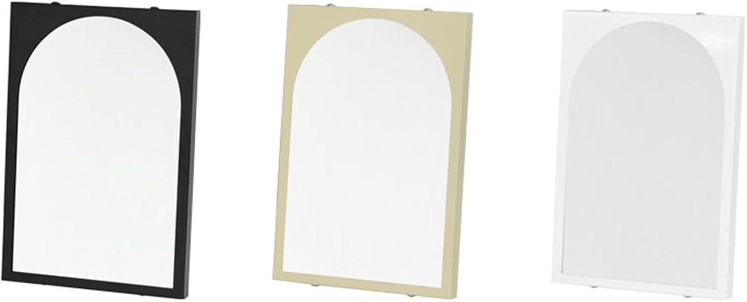 Vanity Makeup Mirror Minimalist Design Beige