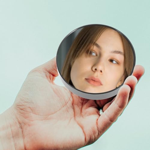 KALLORY 5X Magnifying Mirror With Suction Cups
