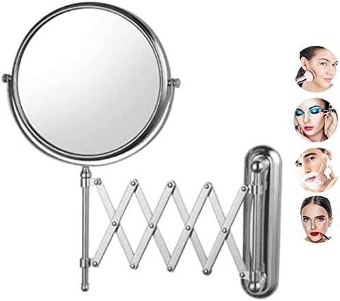 PRIMUZ Makeup Mirror Wall Mounted Double Sided