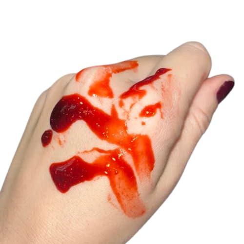 Sparkling Red Glitter Fake Blood 1 Oz