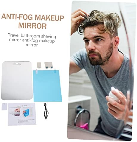 Ipetboom Shower Shave Mirror Anti-Fog Portable 1