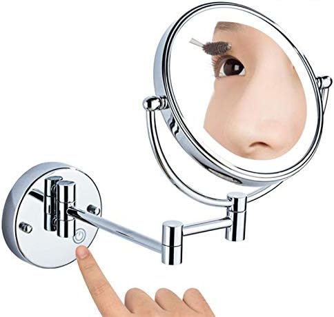 AMHIL 360 Rotate Makeup Mirror Wall Mounted